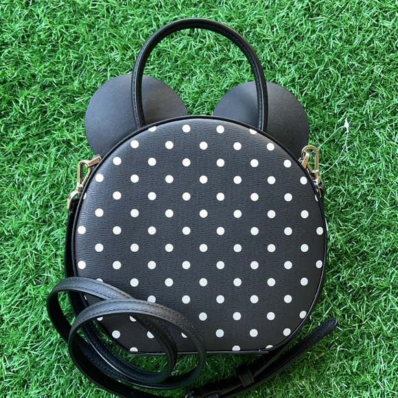 Kate Spade: disney x kate spade new york minnie mouse crossbody bag - Picture 7 of 16